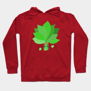 Spinach cute funny cartoon Hoodie